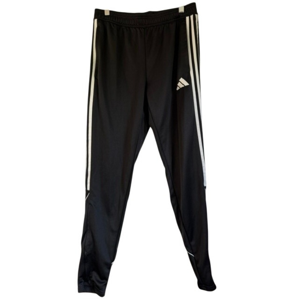 Adidas Tiro Aeroready Training Pants Black White Striped Soccer Joggers Mens S